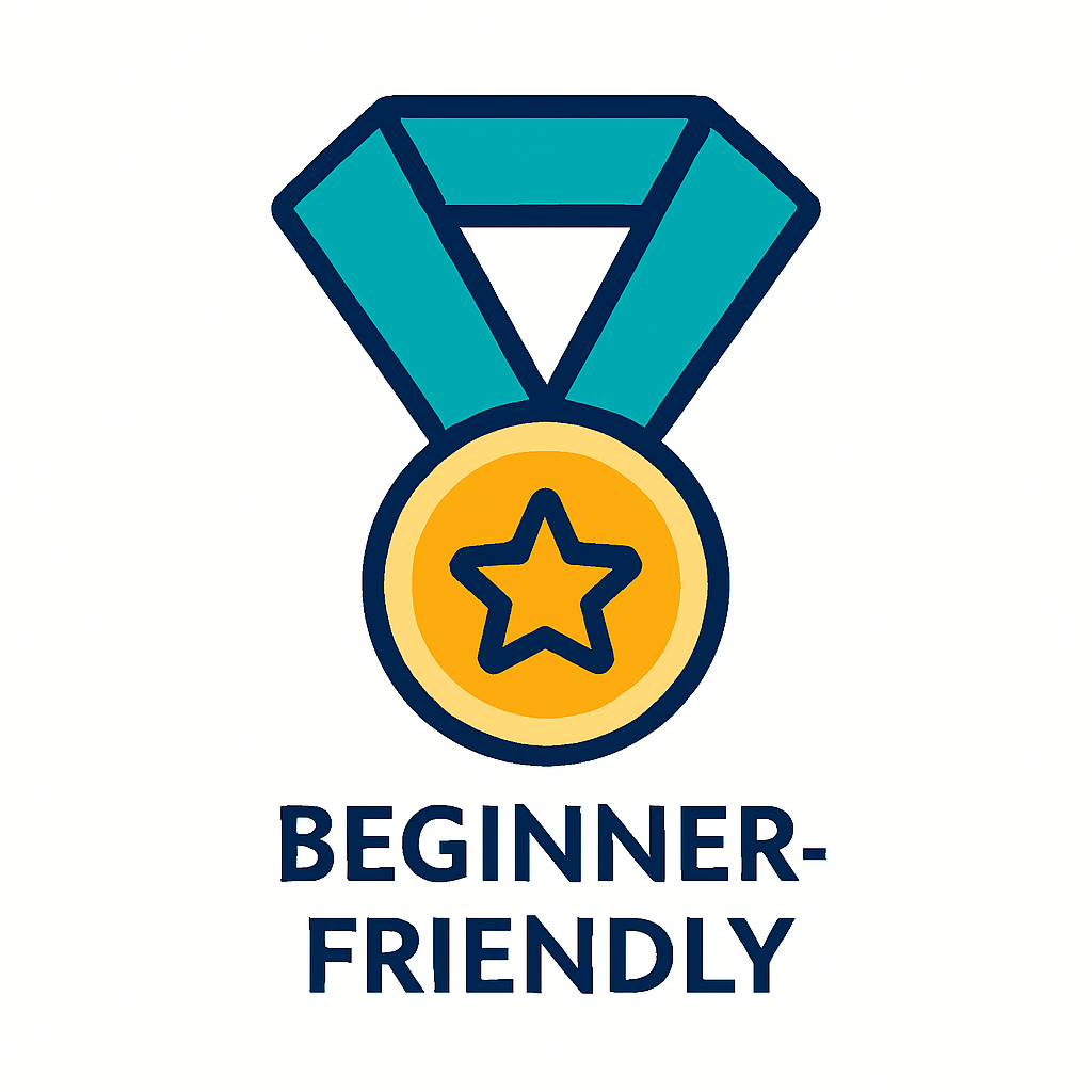 Beginner-friendly icon - no prior crypto knowledge needed