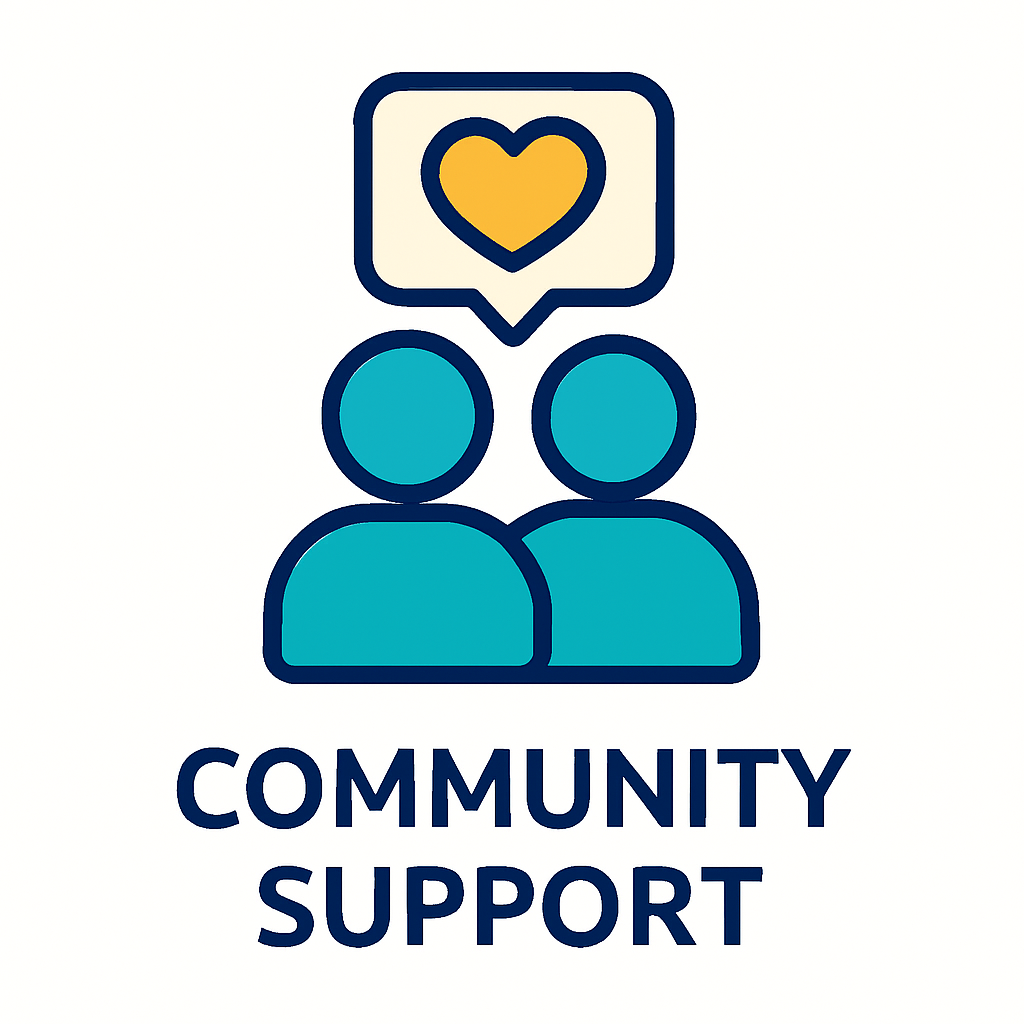 Community support icon - join our Discord for help