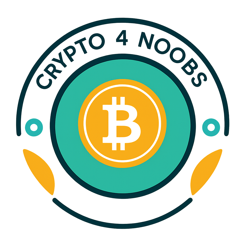 Crypto4Noobs logo - beginner-friendly crypto education