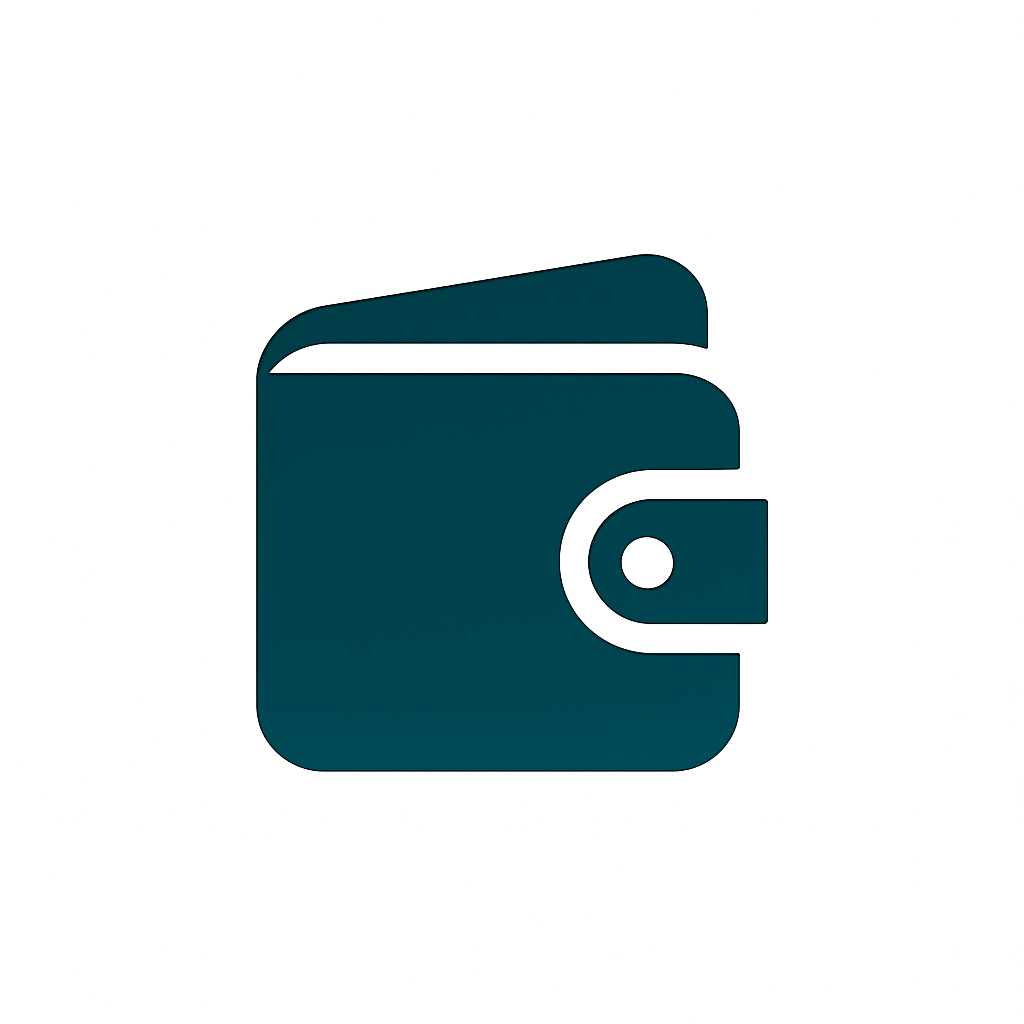 Wallet icon - secure crypto storage